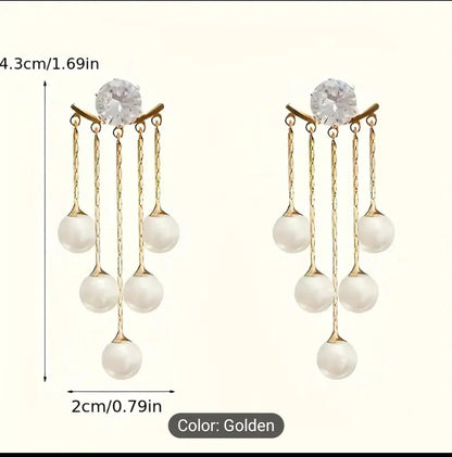 1 Pair of Luxury Women's Earrings.